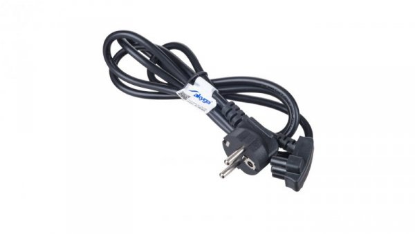 Kabel zasilający Dell Akyga AK-NB-02A CCA 3x0.5mm² CEE 7/7 / Dell 3-PIN 1.5 m