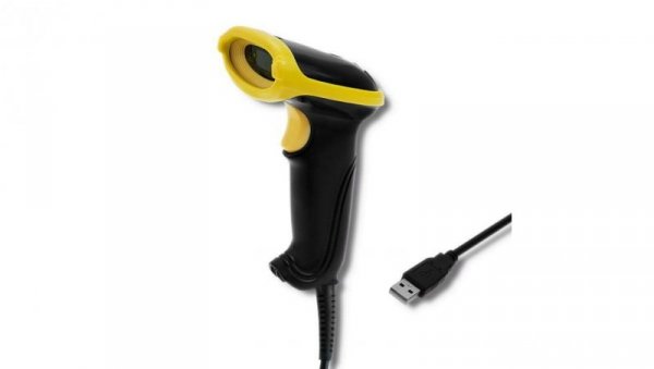 Qoltec Laserowy czytnik kodów kreskowych 1D USB