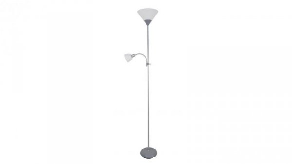 Lampa podłogowa e27+e14 grey 44527 PFLF066GR