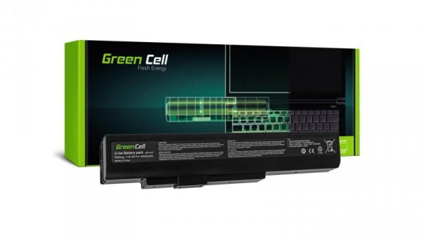 Bateria Green Cell A41-A15 A42-A15 do MSI CR640 CX640, Medion Akoya E6221 E7220 E7222 P6634 P6815, Fujitsu LifeBook N532 NH532