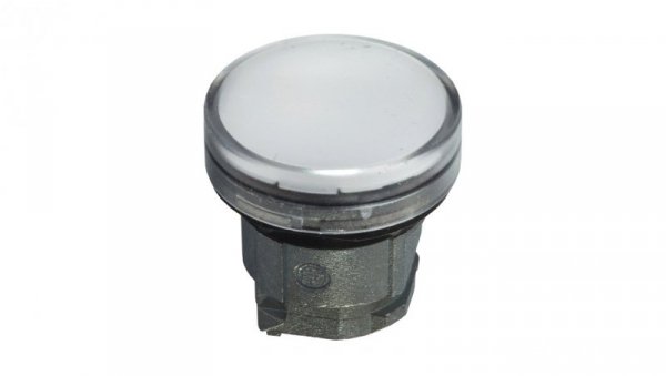 Główka lampki sygnalizacyjnej 22mm biała ZB4BV013