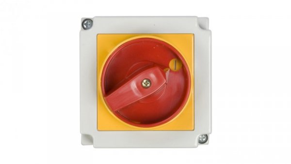 Łącznik krzywkowy awaryjny 0-1 3P 25A w obudowie 4G25-10-PK S6 63-241673-031