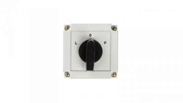 Łącznik krzywkowy L-0-P 3P 10A w obudowie 4G10-11-PK R014 63-840309-011