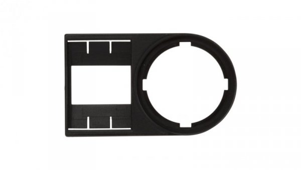 Tabliczka opisowa 50x30mm czarna prostokątna bez etykiety M22S-ST-X 216392/ 25szt./