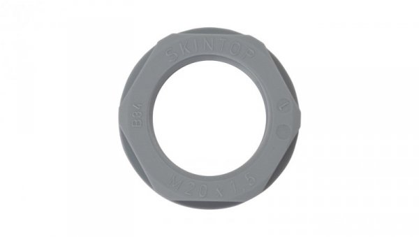 Nakrętka poliamidowa M20 SKINTOP GMP-GL-M 20x1,5 ciemnoszara 53119020