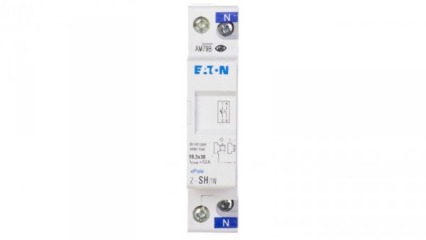 Rozłącznik bezpiecznikowy cylindryczny 1P 10x38mm Z-SH/1N 263877