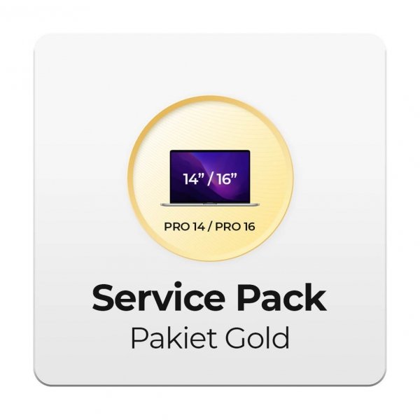 Service Pack - Pakiet Gold 2Y do Apple MacBook Pro 14 i Pro 16