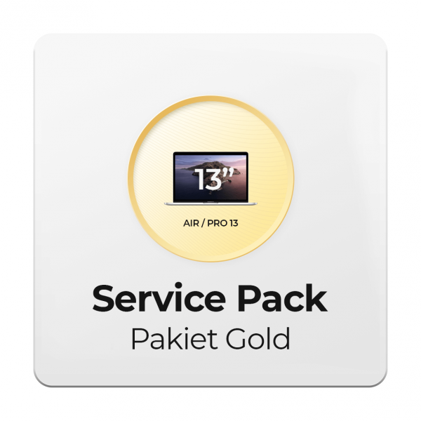 Service Pack - Pakiet Gold 2Y do Apple MacBook Air i Pro 13