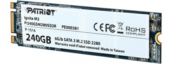 Dysk SSD Patriot 240 GB M.2 2280