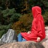 Bluzair SUPER MAMA - Bluza koc - Czerwony
