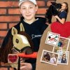 Hobby Horse Skippi - koń na kiju - Karmel