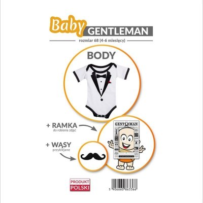 Baby Gentleman - Body - Rozmiar 68