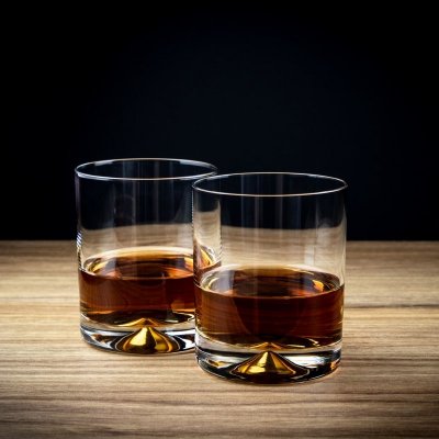 Etui na whisky ze szklankami Froster