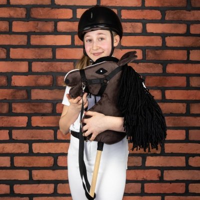 Hobby Horse Skippi - koń na kiju - Gniady