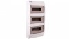 Rozdzielnica modułowa 3x12 natynkowa IP40 z klapką dymną i zaciskami S-36+SZYBKA+N+PE 800602 ENE-00355