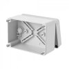 INDUSTRIAL Puszka hermetyczna n/t 110x75x59 IP65 szara 2703-00