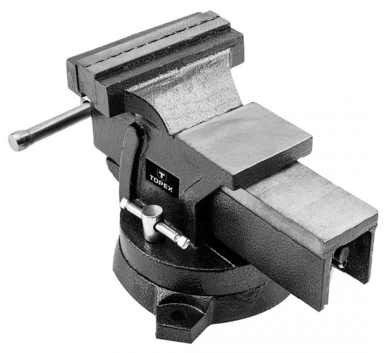Imadło ślusarskie obrotowe 125mm 07A212