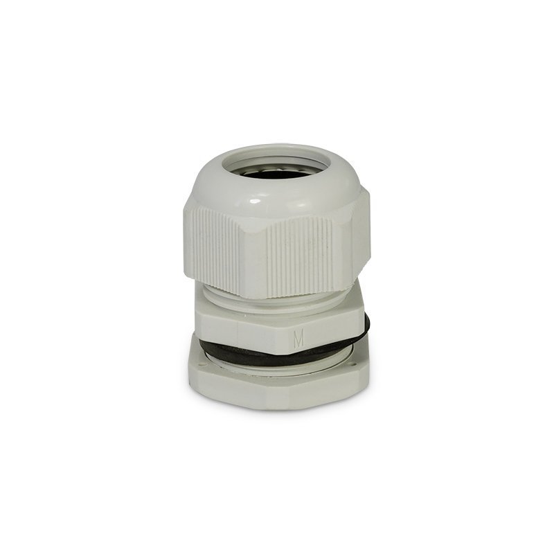 Dławnica kablowa fi 13-18mm M25 IP68 szara tworzywo 34.525