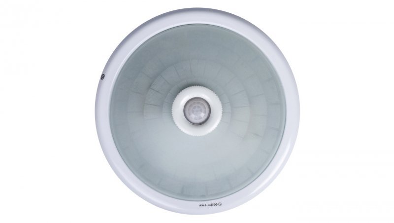 Plafoniera 2x40W E27 Ikl. 220-240V IP20 FOGLER DL-240O okrągła fi30 z czujnikiem ruchu 18120
