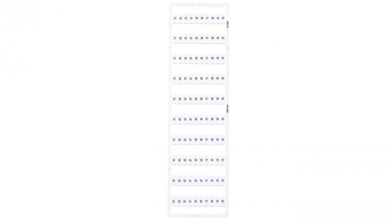 Oznaczniki WMB 10x 51-60 793-569 /5szt./
