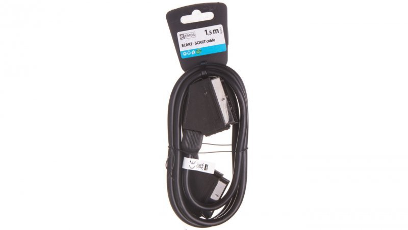 Przewód połączeniowy (EURO) SCART - SCART 1,5m SL2001
