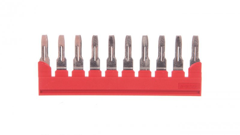Mostek wtykany 10-biegunowy czerwony FBS 10-8 3030323 /10szt./