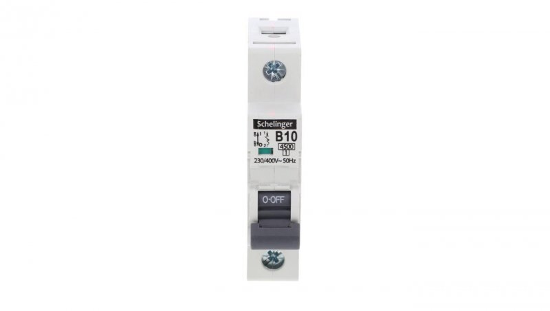 WYŁĄCZNIK NADPRĄDOWY 4,5KA 1P B 10A SCHELINGER A02-G7-1P-B10