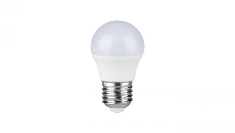 Żarówka LED E27 3,7W G45 320lm 6500K 180 st. IP20 214207