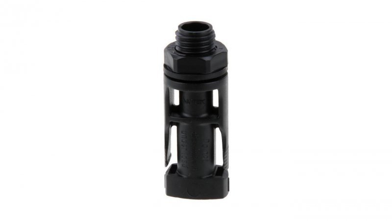 Złącze fotowoltaiczne MC4 męskie do rozdzielnic, panelowe 2,5-6mm2, IP68, 1500VDC TUV MAP1106B40
