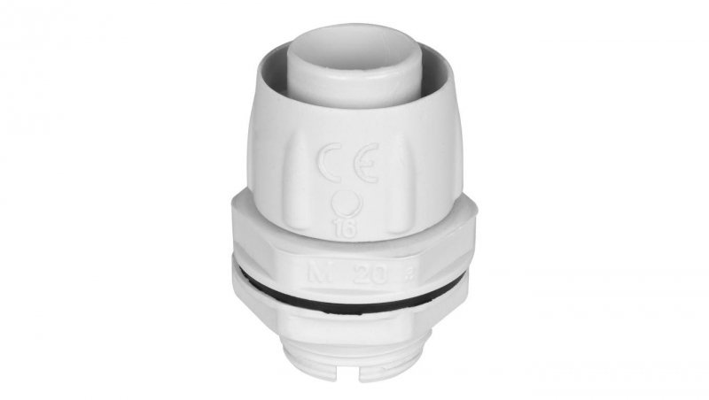Dławik do rury elastycznej szary GUS fi: 12mm IP65