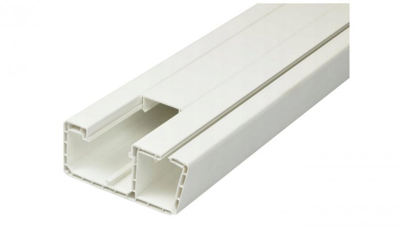 Kanał parapetowy dwuścienny PK 120x55 KOPOS do instalacji modułów 45x45mm Mediabox / 2 m /
