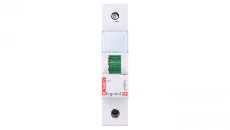 Lampka modułowa zielona 230-250V AC L313 604077