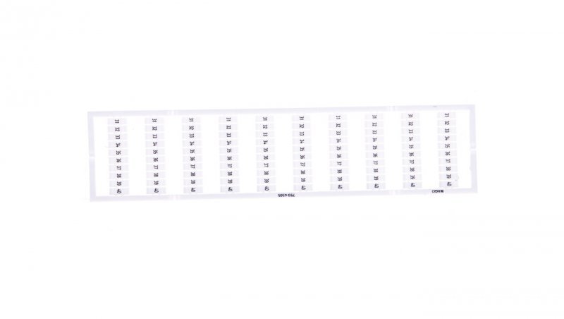 Oznaczniki WMB 10x 31-40 793-4505