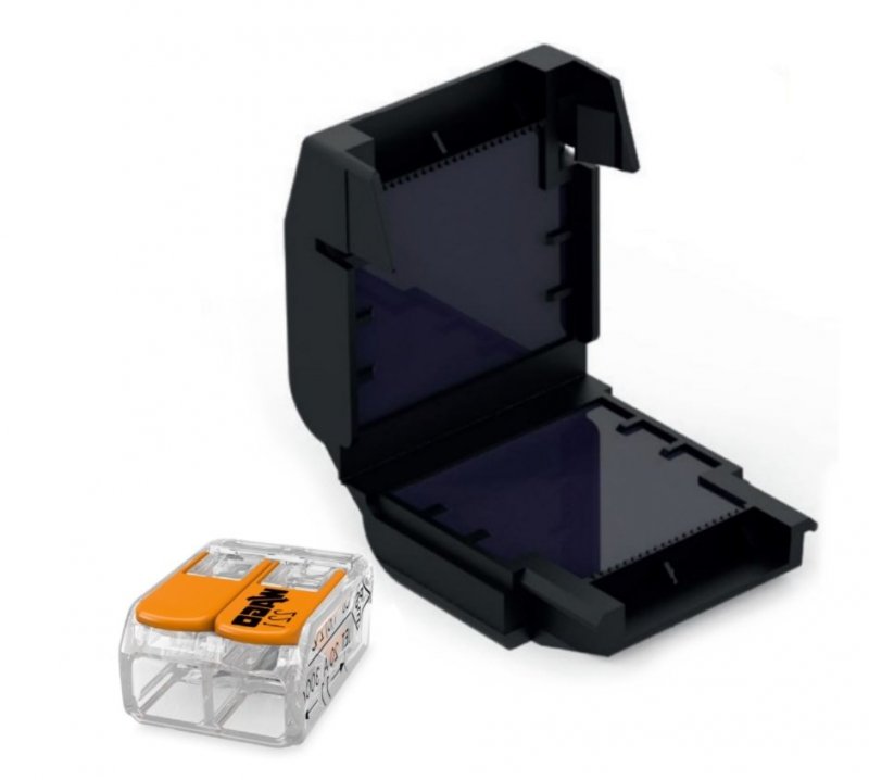 EASY-PROTECT 112 Puszka żelowa ze złączkami WAGO-COMPACT 0,2-4 mm2, (1 złączka 2-przewodowa), 407858