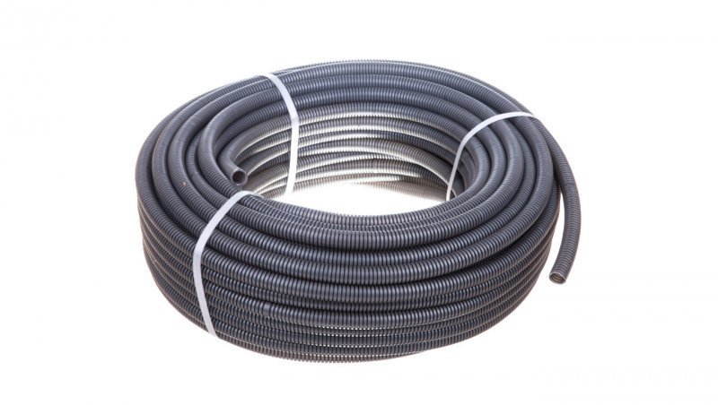 Rura karbowana PVC 320N fi20/16mm szara RKLS 20/16 10010 /25m/