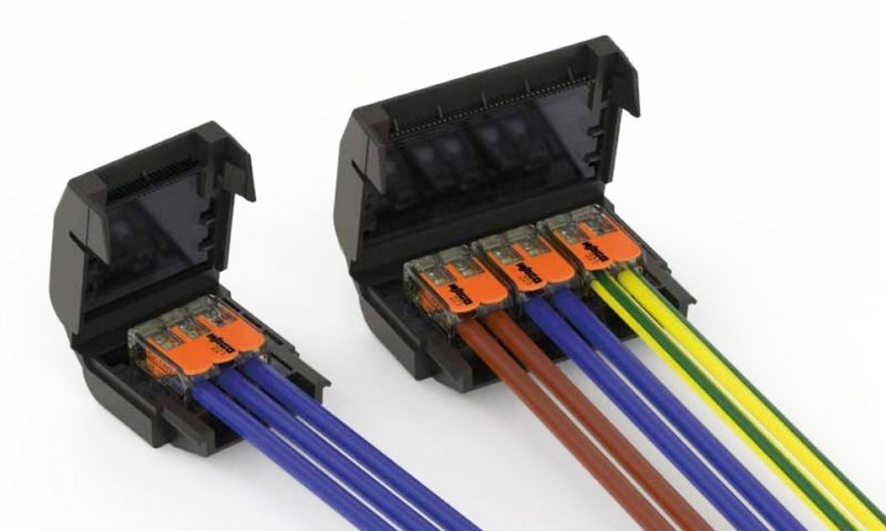 EASY-PROTECT 332 Puszka żelowa ze złączkami WAGO-COMPACT 0,2-4 mm2, (3 złączki 2-przewodowe), 407862