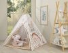 Namiot tipi PREMIUM Leśne Opowieści - komplet z poduszkami
