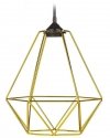 Lampa wisząca Paris Diamond 24 cm złota