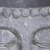 Cementowa doniczka Budda szara