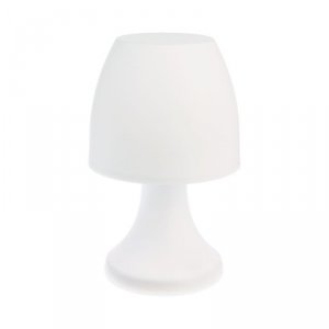 Przenośna lampka nocna LED biała 19 cm