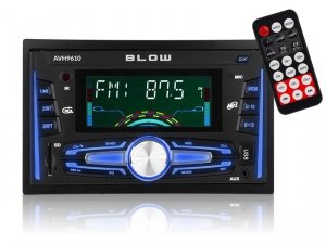 BLOW Radioodtwarzacz samochodowy AVH-9610 2DIN 7 cali