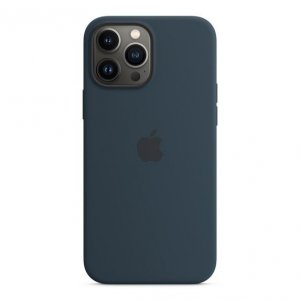 Apple Etui silikonowe z MagSafe do iPhonea 13 Pro Max - błękitna toń