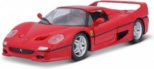 Bburago Model metalowy Ferrari F50 Czerwony 1/24