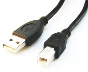 Gembird Kabel USB 2.0 typu AB AM-BM 3m czarny