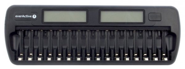 everActive Ładowarka procesorowa NC-1600 do 16 akumulatorów AA/AAA