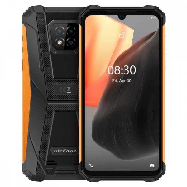 ULEFONE Smartfon Armor 8 Pro 8/128GB IP68/IP69K 5580mAh DualSIM Pomarańczowy