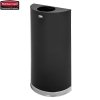 Kosz HALF ROUND Open Top  45L Black