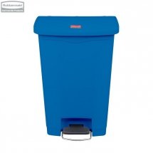 Kosz Slim Jim® Step-On 50L Resin Containers blue