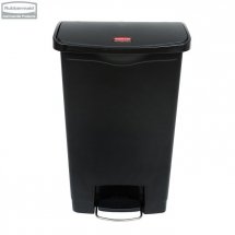 Kosz Slim Jim® Step-On 50L Resin Containers black