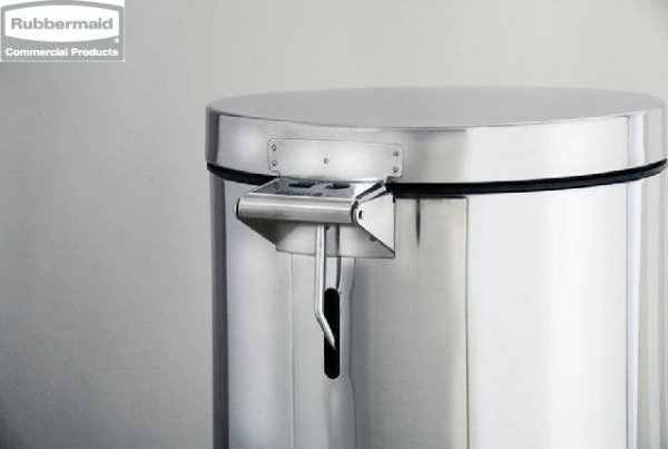 Kosz na śmieci Small Pedal Bins 30,3L white